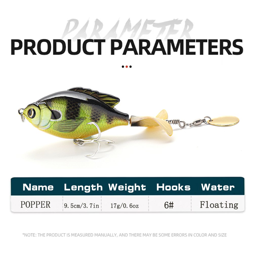 Whoppper Poper Whopper Popper Fishing Lure – SH8036 - Xinghua Shenghui Fishing Tackle ...