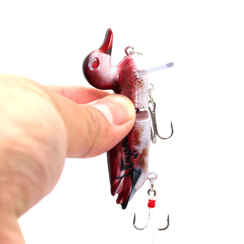Wholesale Floating Popper Fishing Lure 85mm 10.6g Duck Lure Hard Bait – Custom Laser Painting – Lure Factory-SH8073 - Image 4