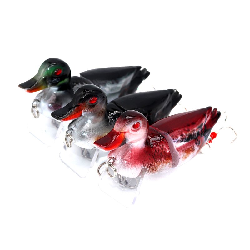 Wholesale Floating Popper Fishing Lure 85mm 10.6g Duck Lure Hard Bait – Custom Laser Painting – Lure Factory-SH8073 - Image 3