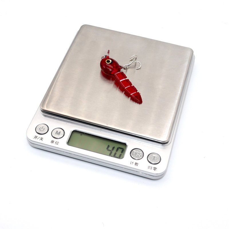 Wholesale Multi Jointed Swimbait Fishing Lure 60mm 4g Hard Bait – Custom Laser Painting – Lure Factory-SH8075 - Image 3