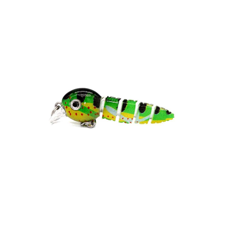 Wholesale Multi Jointed Swimbait Fishing Lure 60mm 4g Hard Bait – Custom Laser Painting – Lure Factory-SH8075